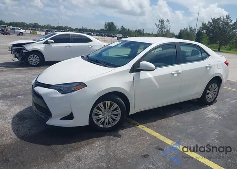 2019 Toyota Corolla Le from USA, damaged, VIN 5YFBURHE1KP881673